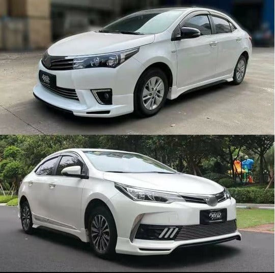 Toyota Corolla 2017-18 Body Kit Front,Back & Side Panel without paint